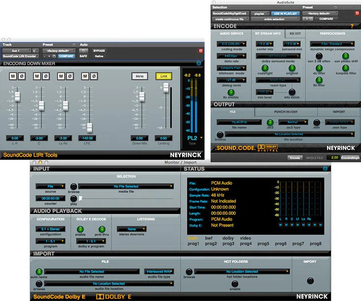 Neyrinck Broadcast Supreme Bundle Upgrade from SoundCode For Dolby Digital