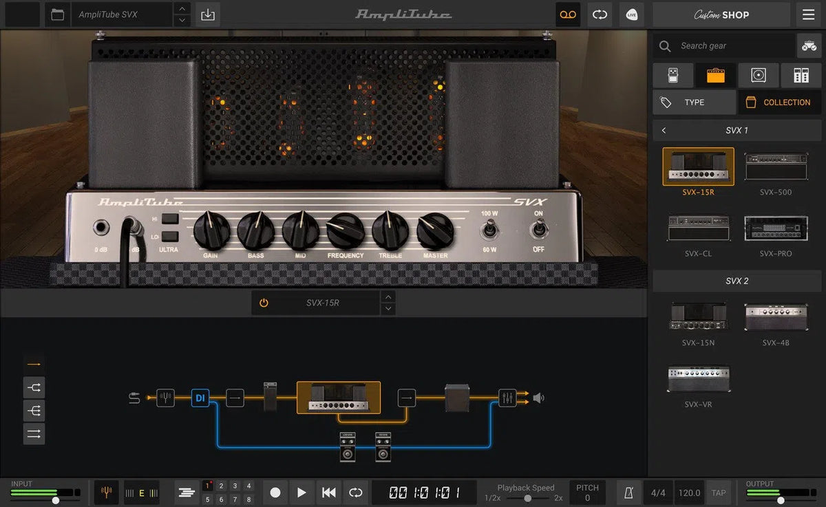 IK Multimedia AmpliTube SVX