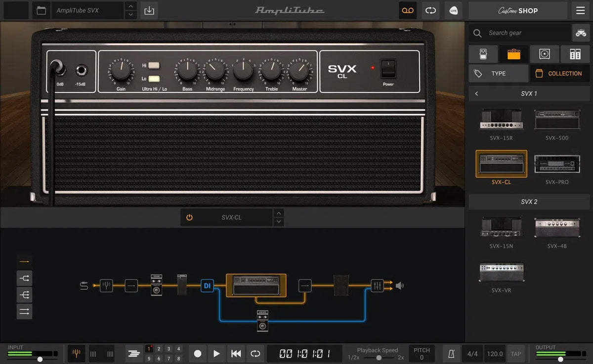 IK Multimedia AmpliTube SVX
