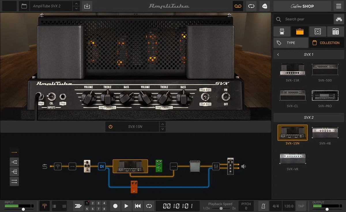 IK Multimedia AmpliTube SVX 2