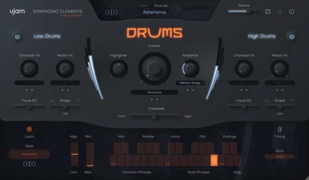 UJAM Hans Zimmer’s Symphonic Elements DRUMS