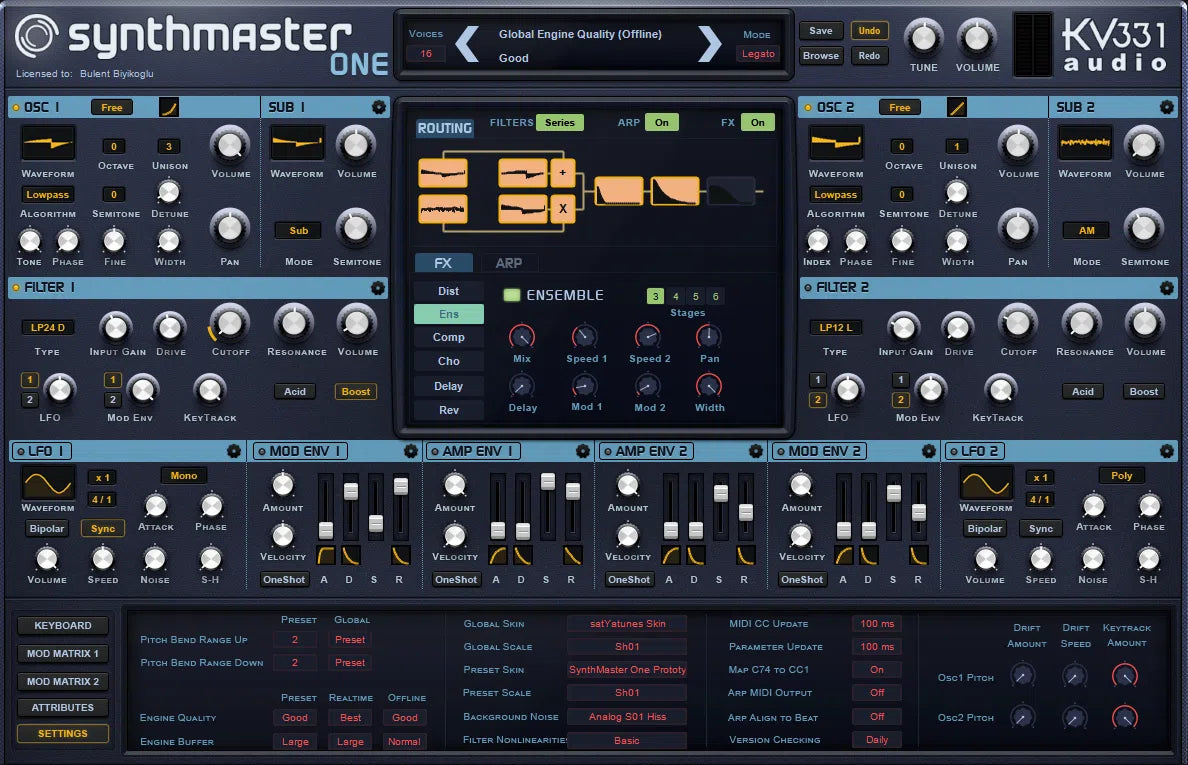 KV331 Audio SynthMaster One