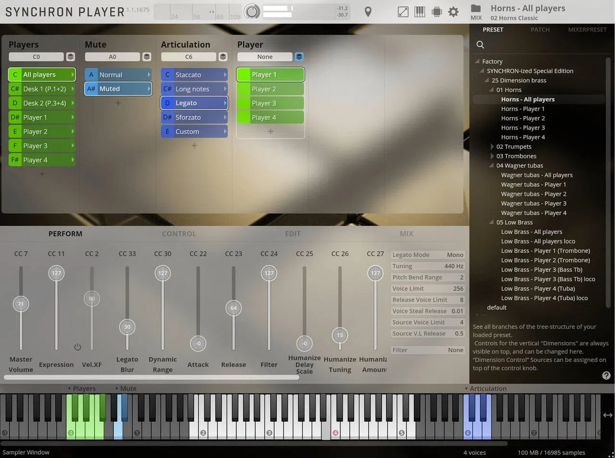 Vienna Studio Special Edition Volume 6 Dimension Brass