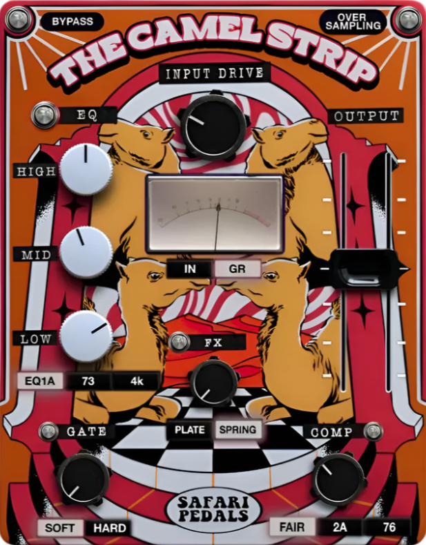 Safari Pedals The Camel Strip