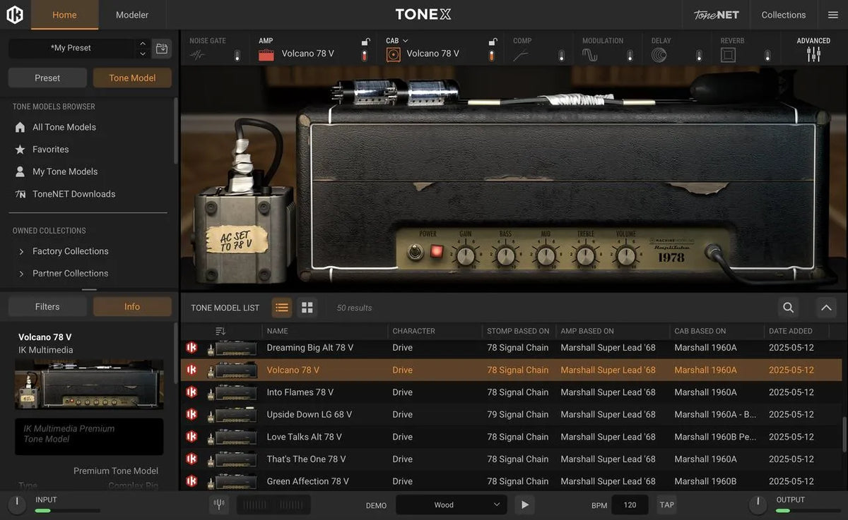 IK Multimedia TONEX Brown Sound 78/79