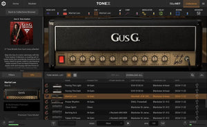 IK Multimedia Gus G. Tone Asylum Tonex Signature Collection