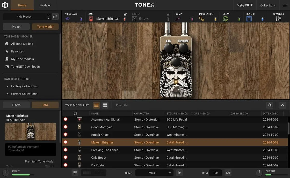 IK Multimedia Amplitube TONEX Signature Collections Vol 1