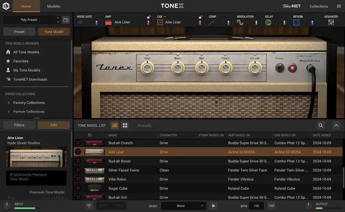 IK Multimedia Amplitube TONEX Signature Collections Vol 1