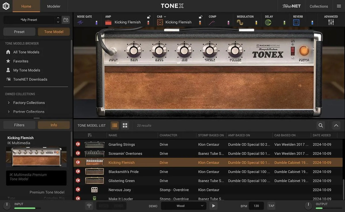 IK Multimedia Amplitube TONEX Signature Collections Vol 1
