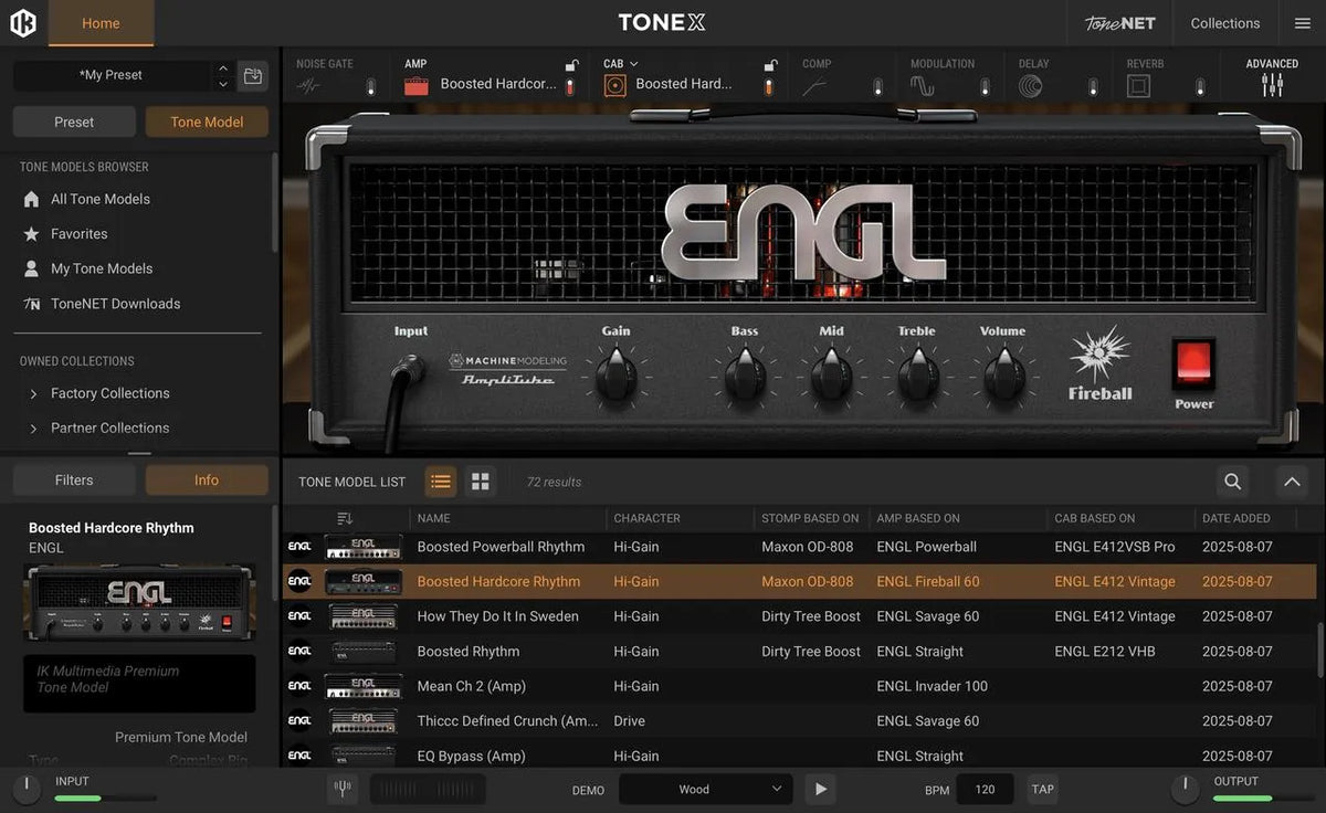 IK Multimedia TONEX ENGL Ampthology Vol  1