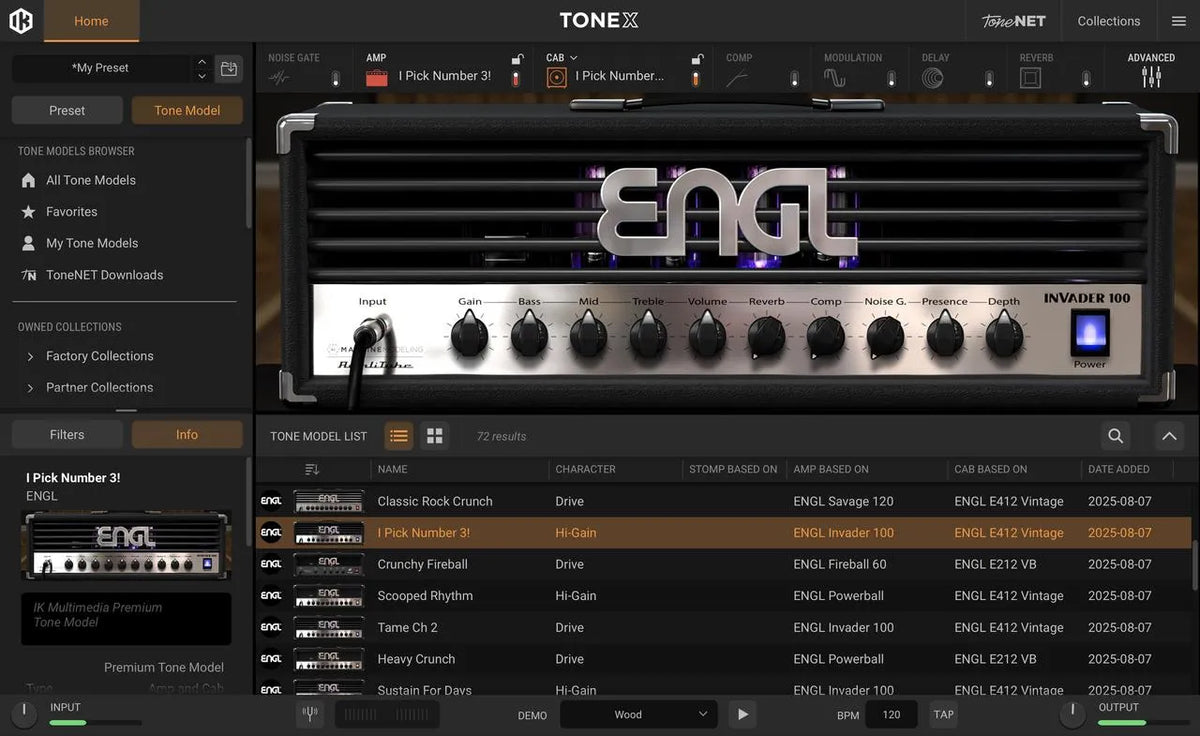 IK Multimedia TONEX ENGL Ampthology Vol  1