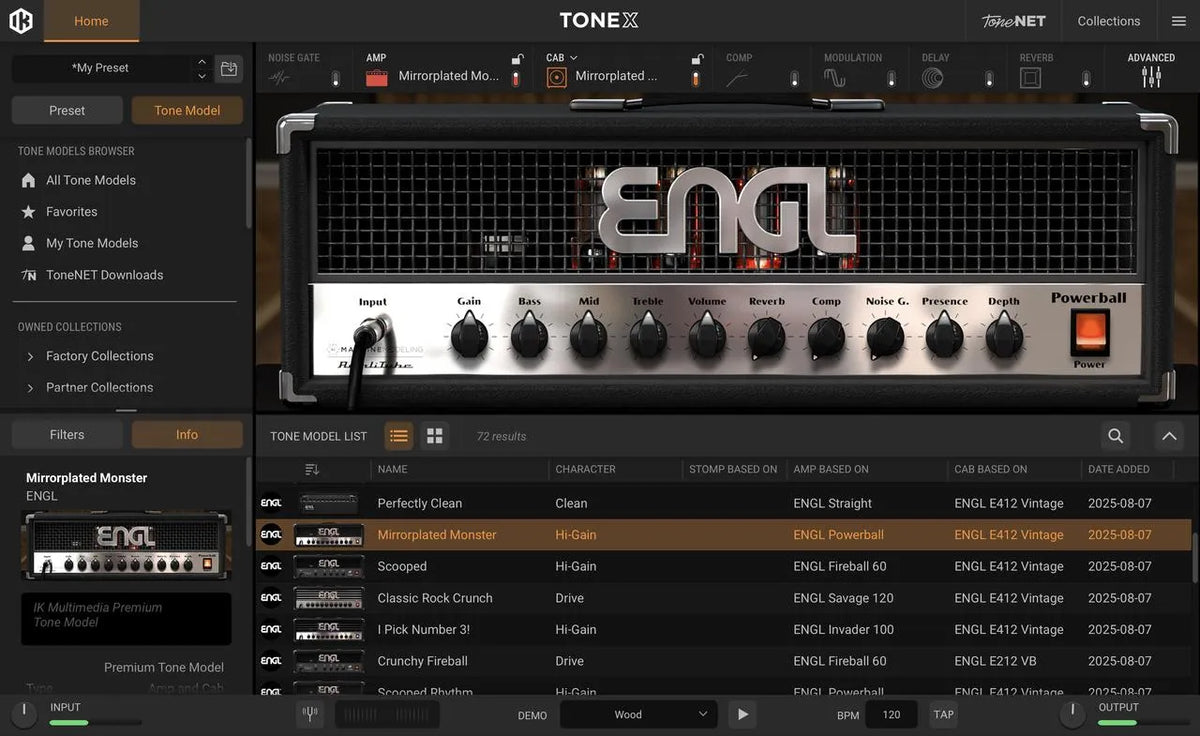 IK Multimedia TONEX ENGL Ampthology Vol  1