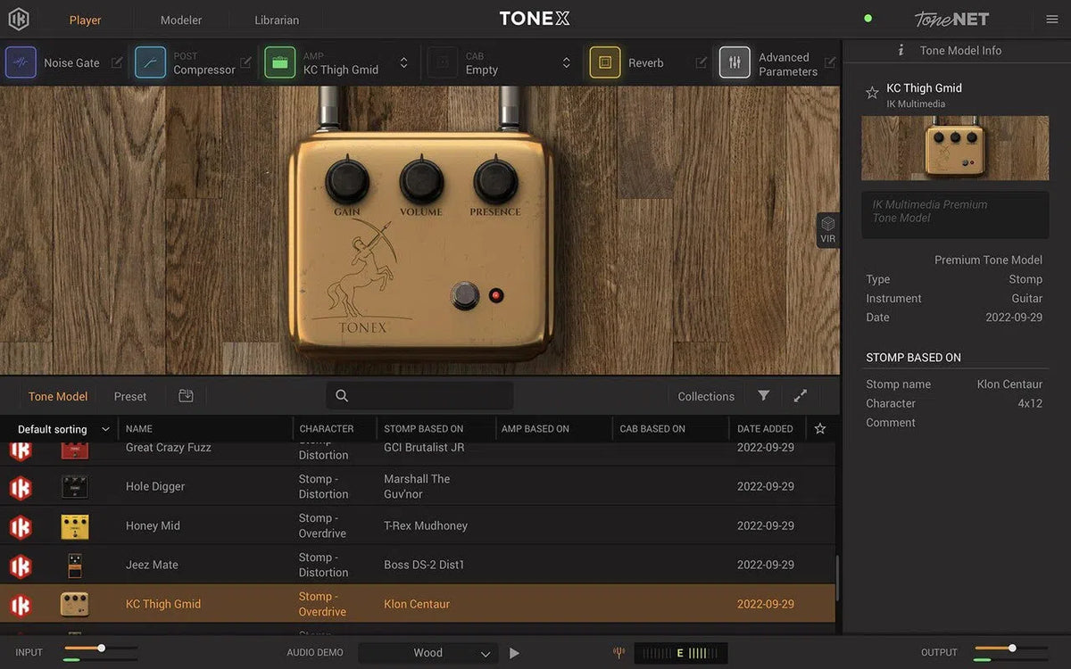 IK Multimedia Amplitube TONEX