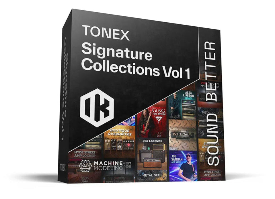 IK Multimedia Amplitube TONEX Signature Collections Vol 1