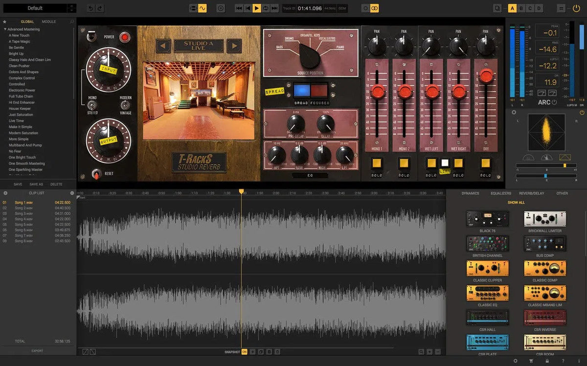 IK Multimedia FAME Studio Reverb