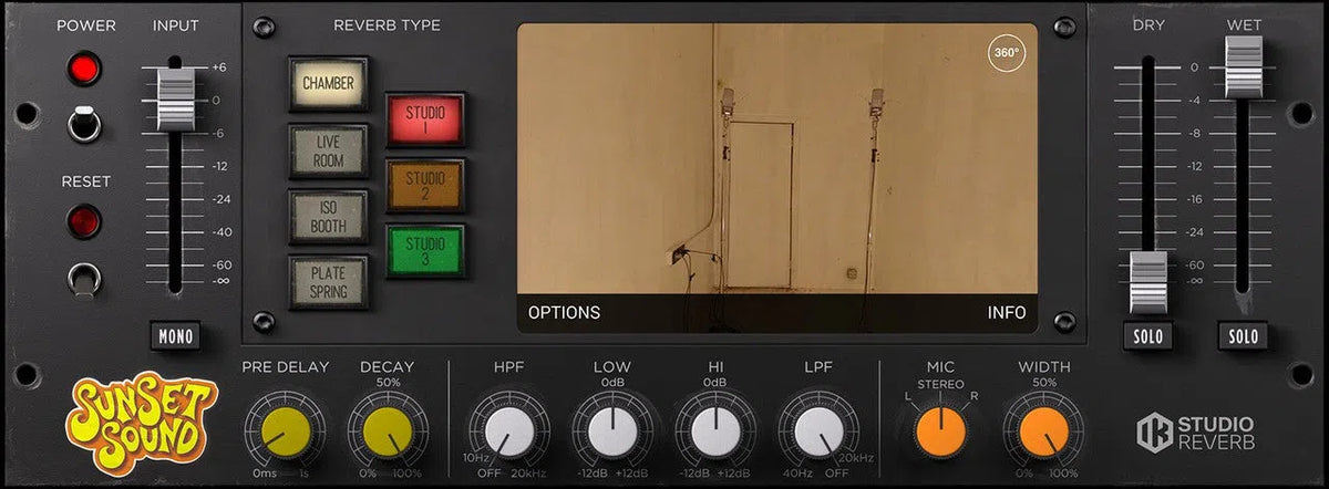 IK Multimedia Sunset Sound Studios Reverb