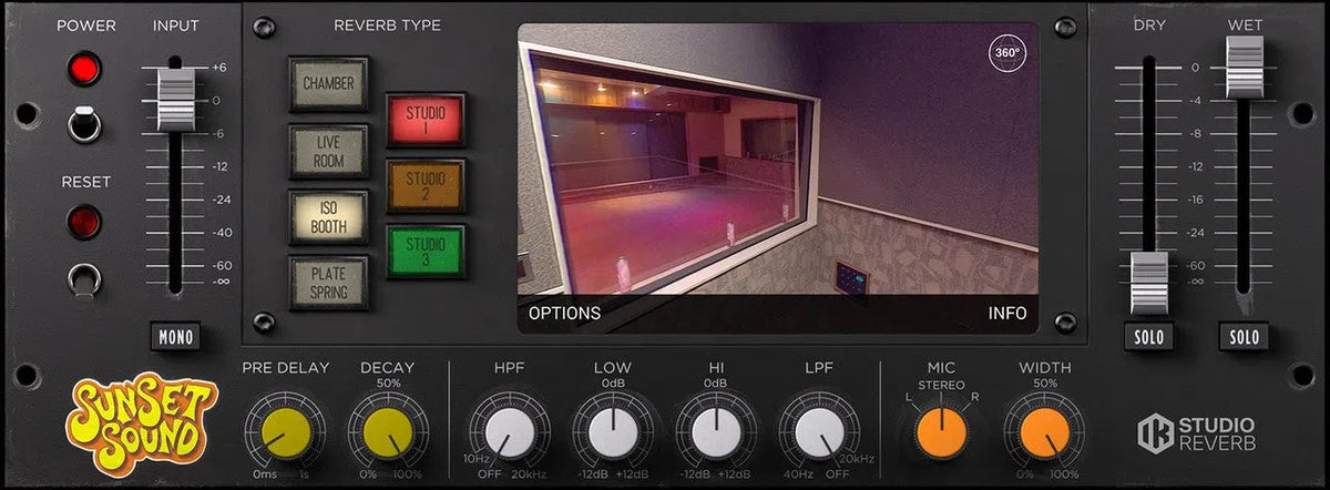IK Multimedia Sunset Sound Studios Reverb