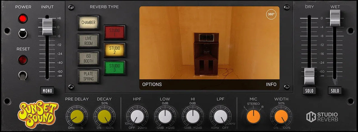 IK Multimedia Sunset Sound Studios Reverb