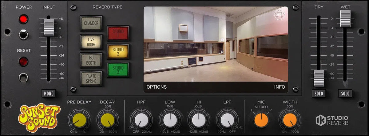 IK Multimedia Sunset Sound Studios Reverb