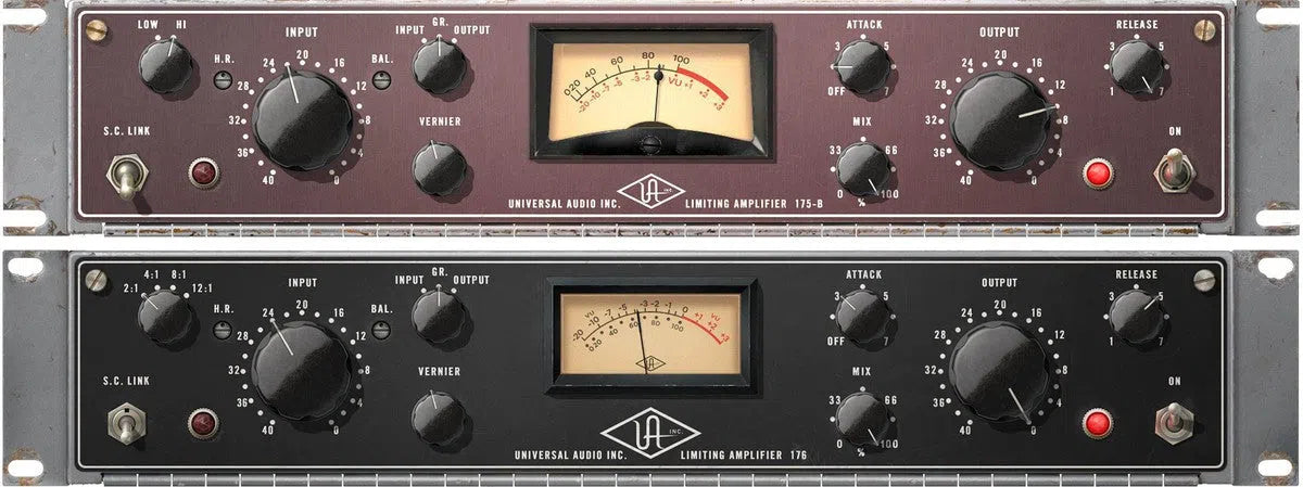 Universal Audio UA 175B & 176 Tube Compressor Collection