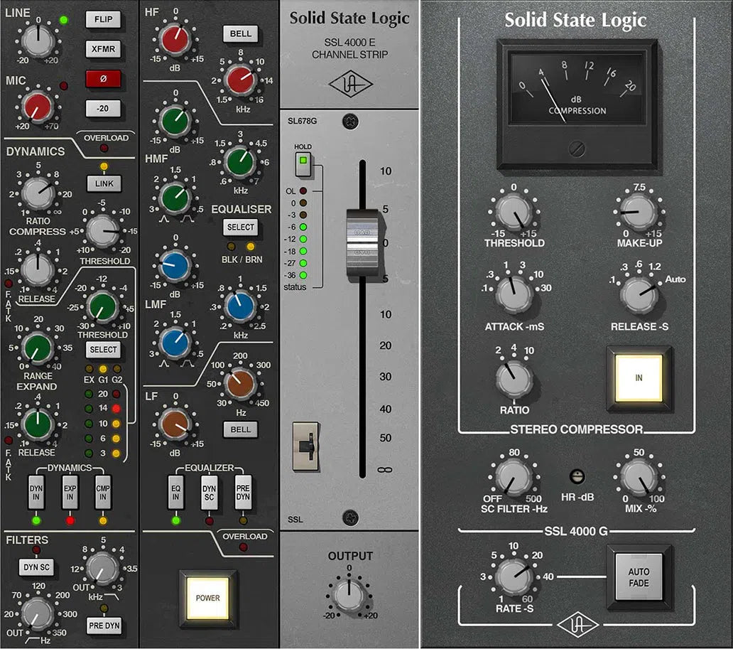 Universal Audio SSL® 4000 Series Console Bundle