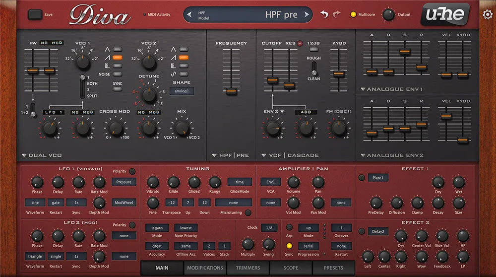 u-he Diva Tom Wolfe Bundle