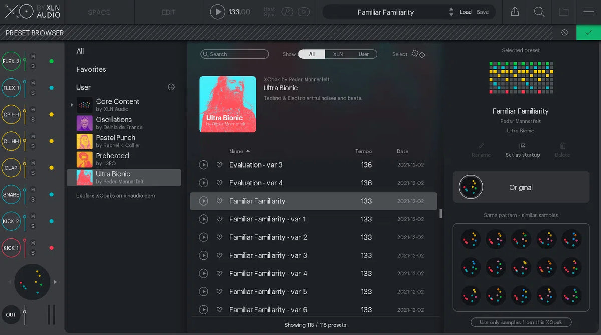 XLN Audio XO Expansion: Ultra Bionic