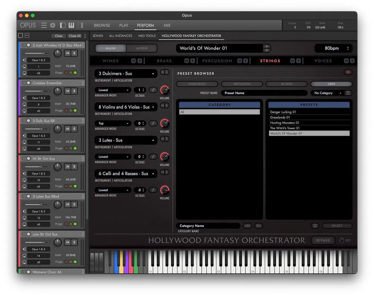 EastWest Hollywood Fantasy Orchestrator