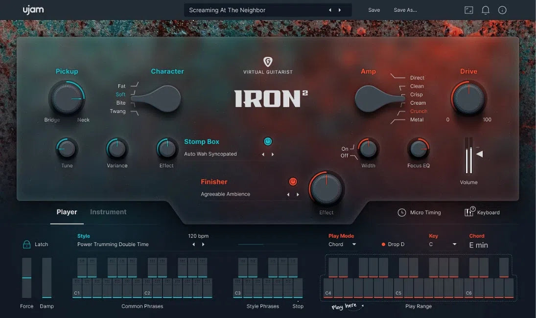 UJAM Virtual Guitarist IRON 2