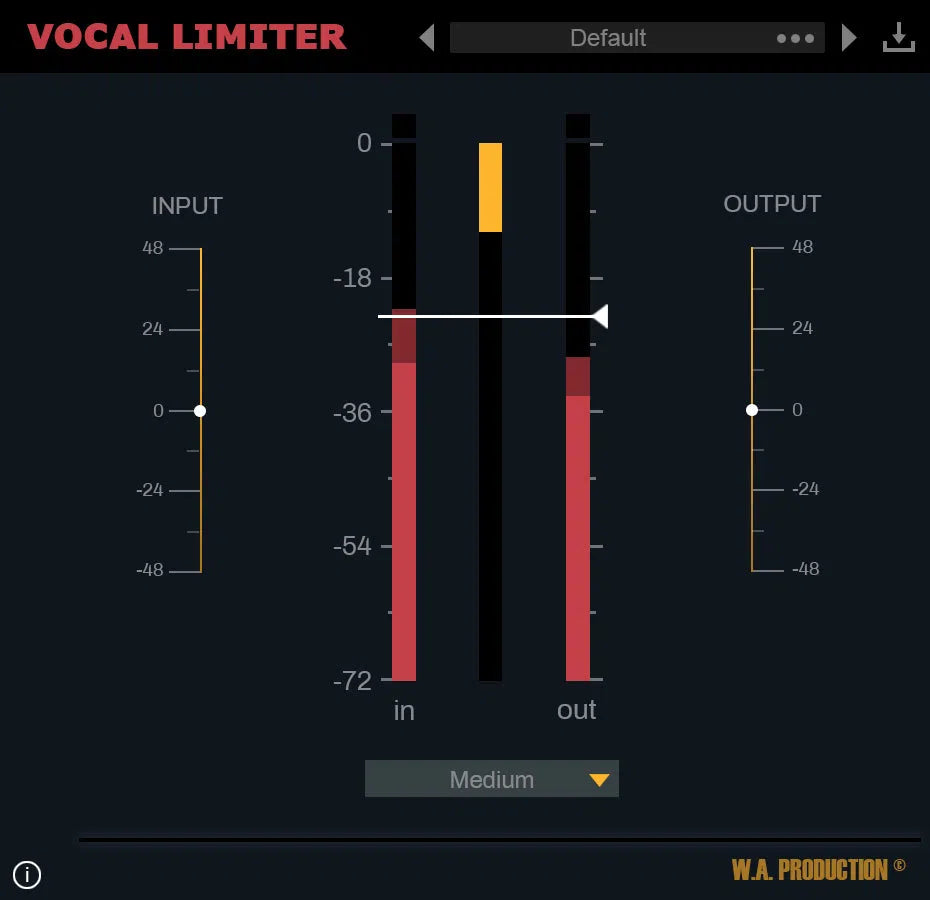 W. A. Production Vocal Limiter