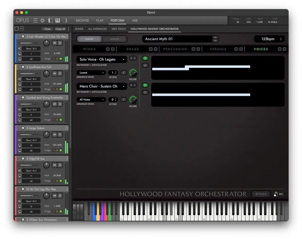 EastWest Hollywood Fantasy Orchestrator