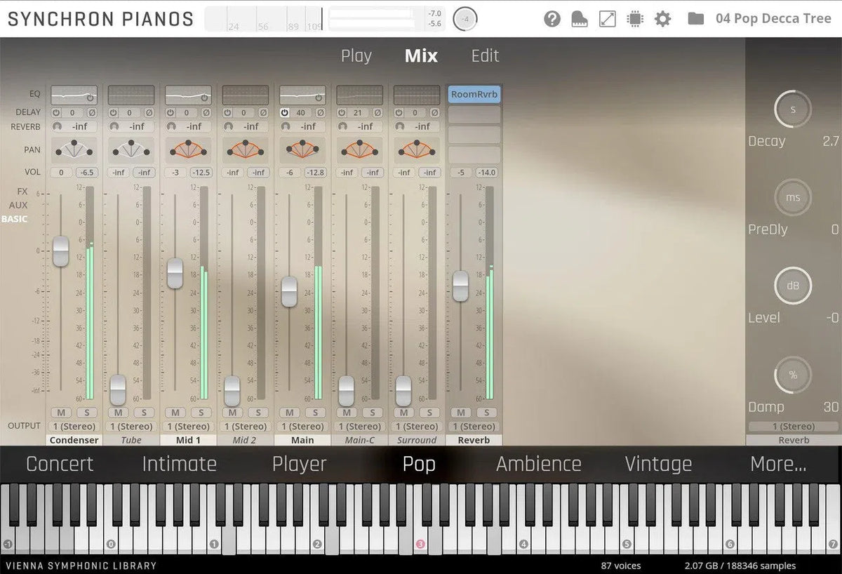 Vienna Studio Bosendorfer 280VC Upgrade to Full Library