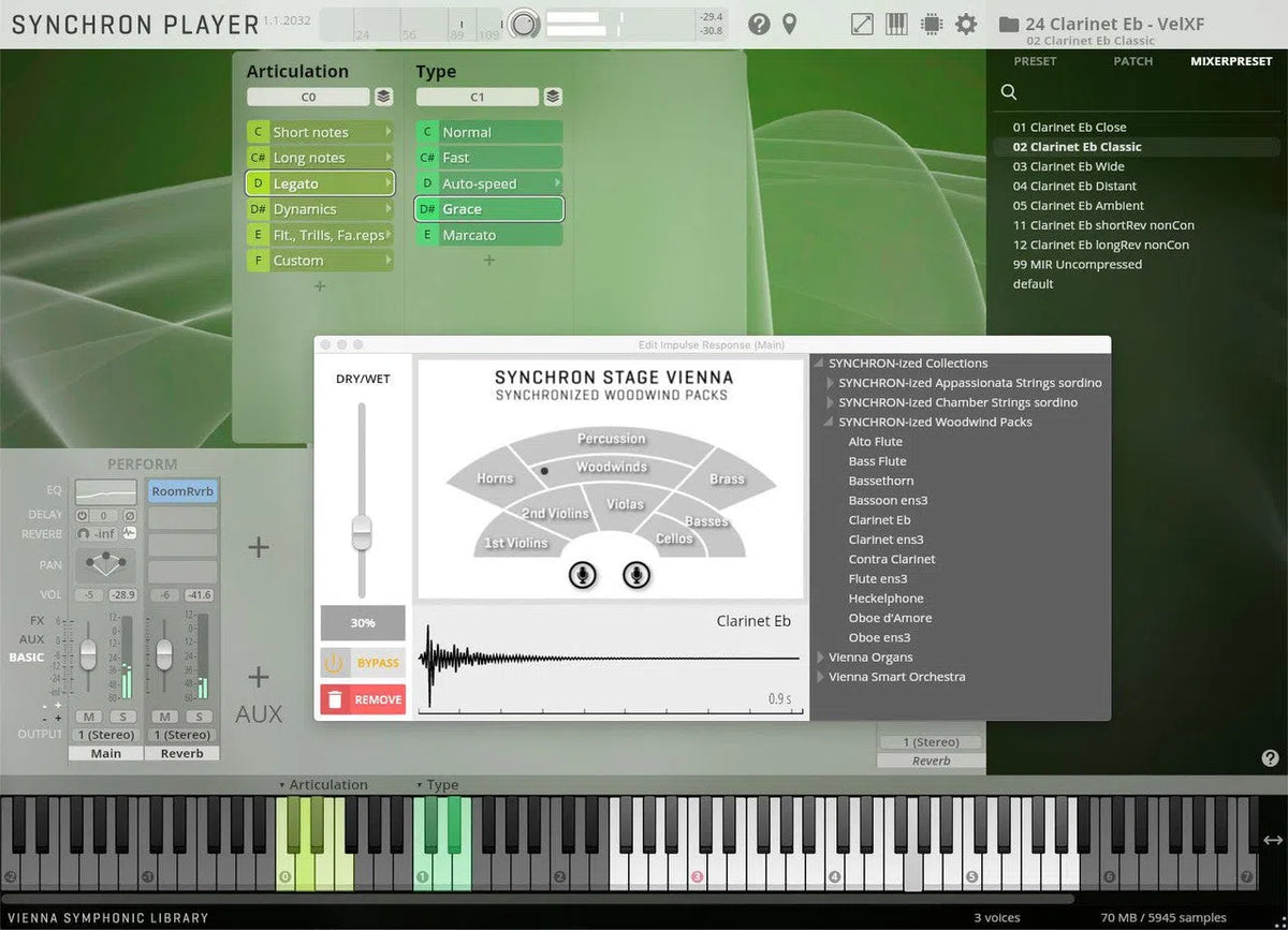 Vienna Studio Clarinet (Eb)