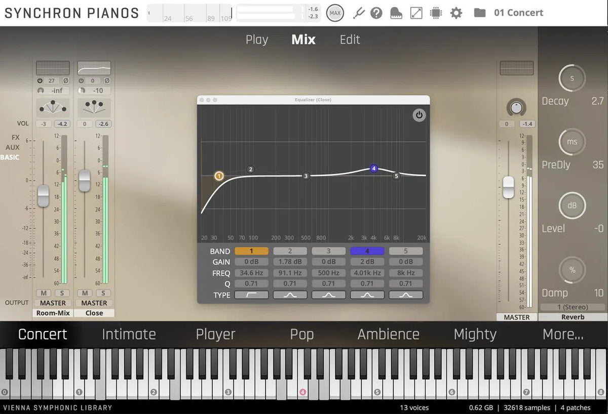 Vienna Concert D-274 Essentials