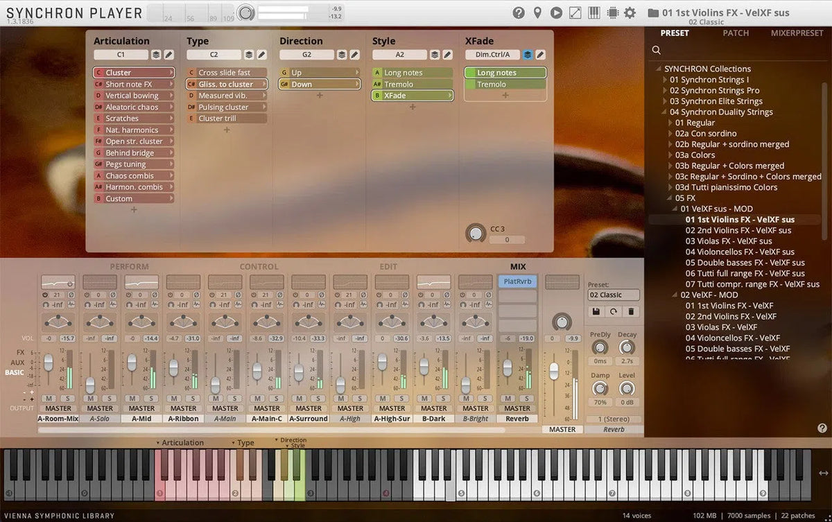 Vienna Synchron Duality Strings (FX) Upgrade Full Library