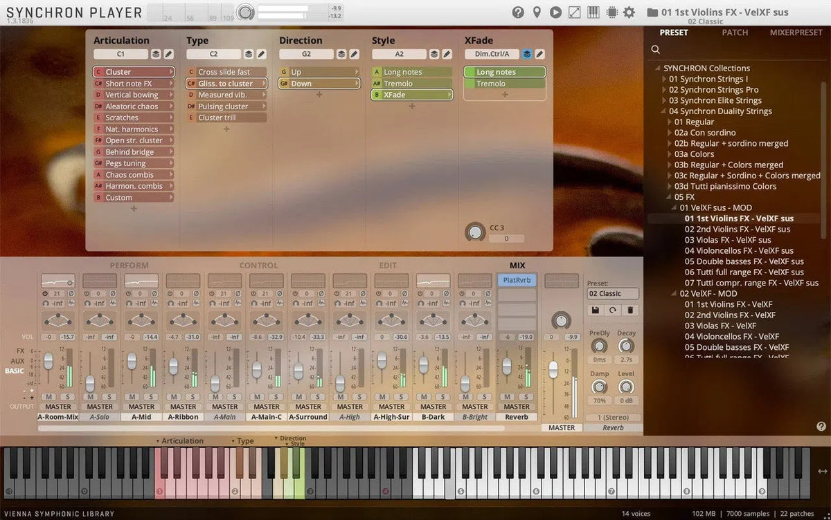 Vienna Synchron Duality Strings (FX) Upgrade Full Library