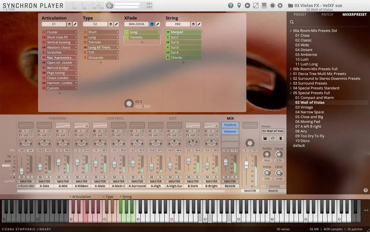 Vienna Synchron Duality Strings (FX) Standard Library