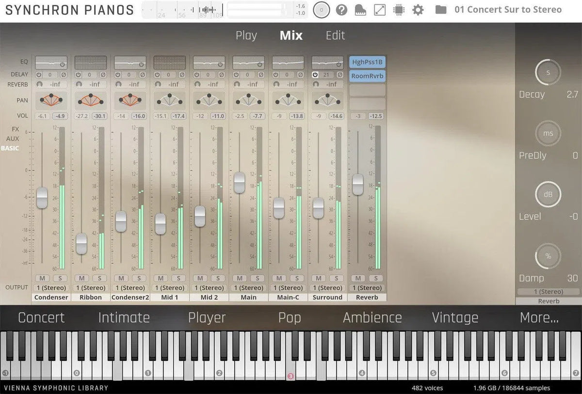 Vienna Studio German Upright 1904 Standard Library
