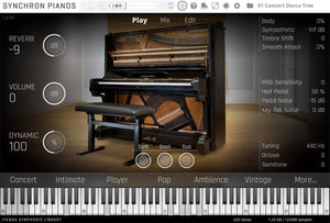 Vienna Synchron German Upright 1904 Standard Library