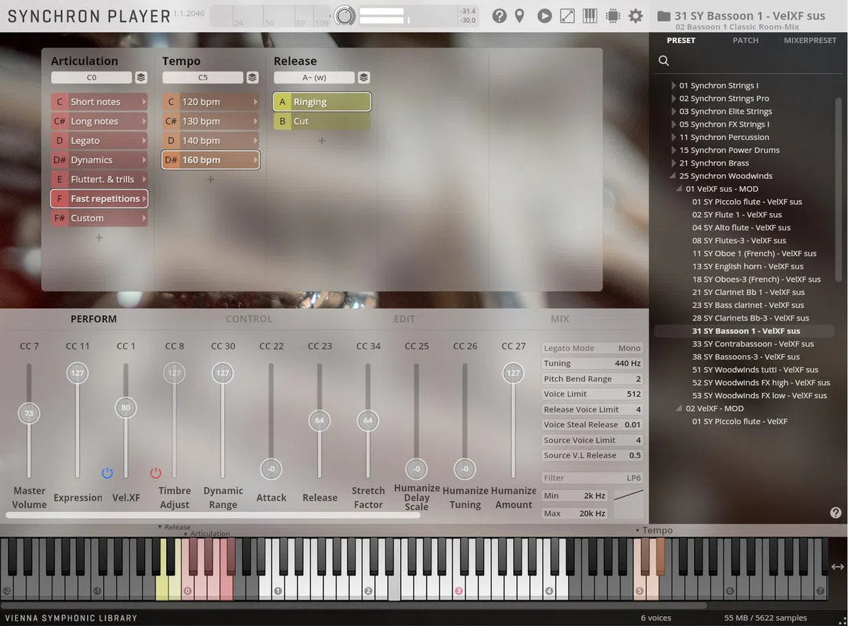 Vienna Synchron Woodwinds Standard Library