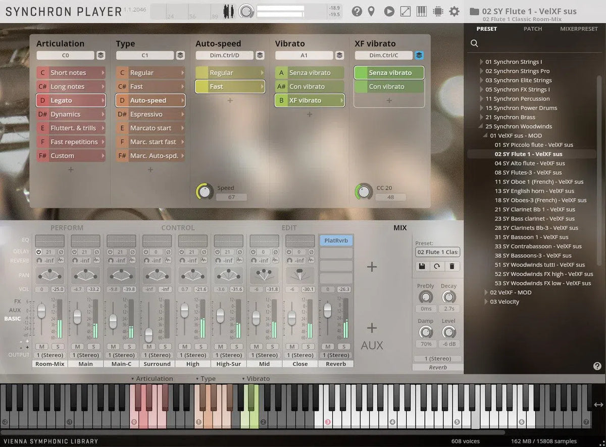 Vienna Synchron Woodwinds Full Library