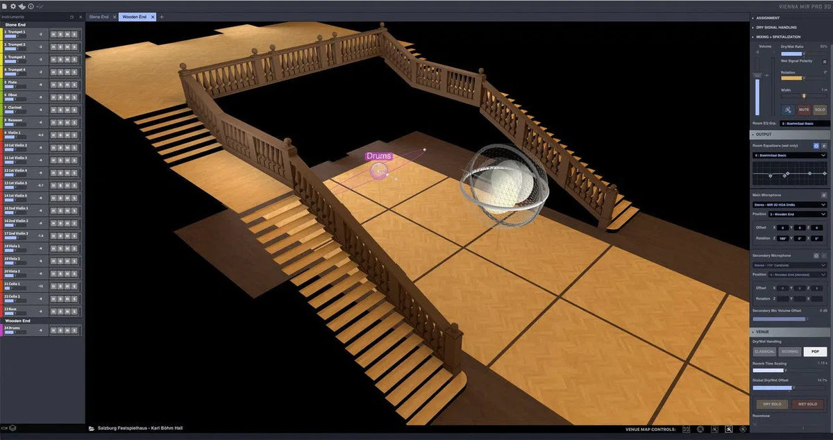 Vienna MIR 3D RoomPack 7 Grosses Festspielhaus Salzburg