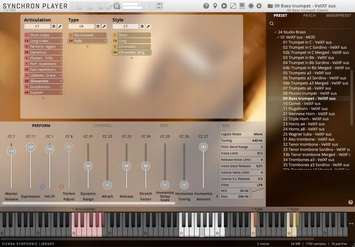 Vienna Studio Special Brass