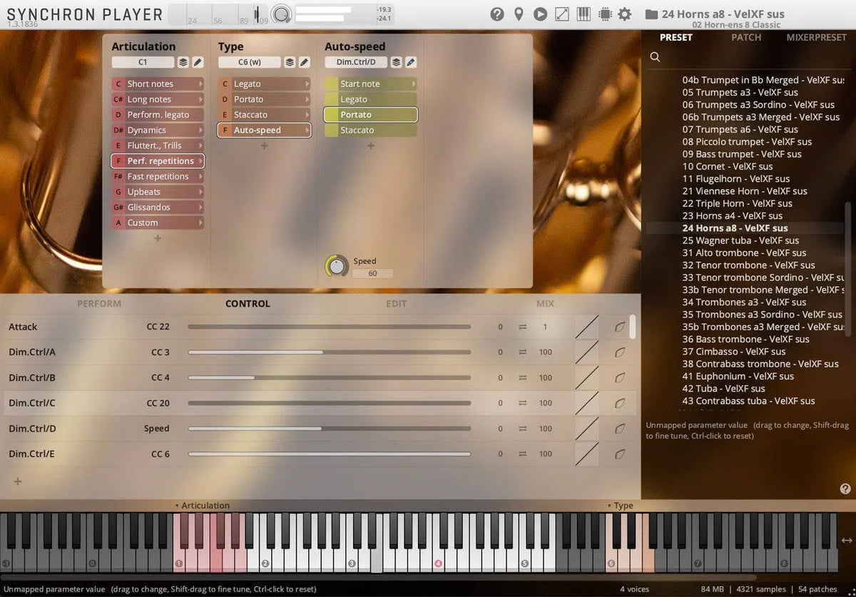 Vienna Studio Special Brass - Crossgrade from All Corresponding VI Brass Subsets Standard Library
