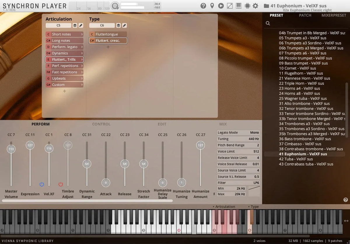 Vienna Studio Special Brass - Crossgrade from All Corresponding VI Brass Subsets Standard Library