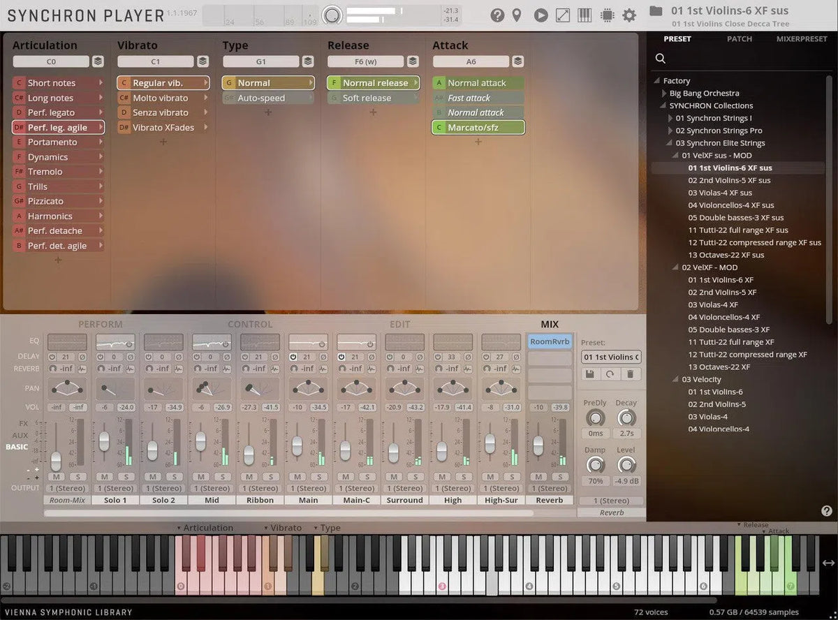 Vienna Synchron Elite Strings Full Library
