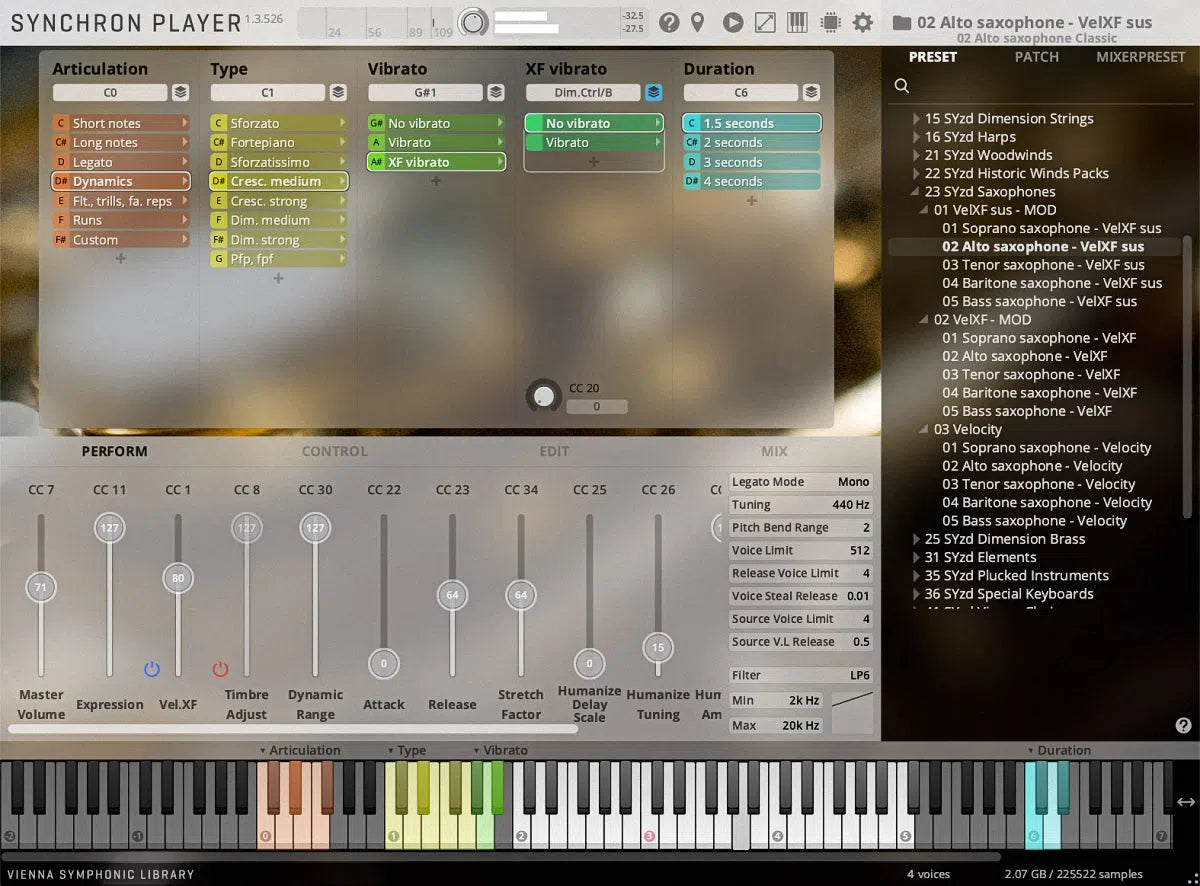 Vienna Studio Saxophones