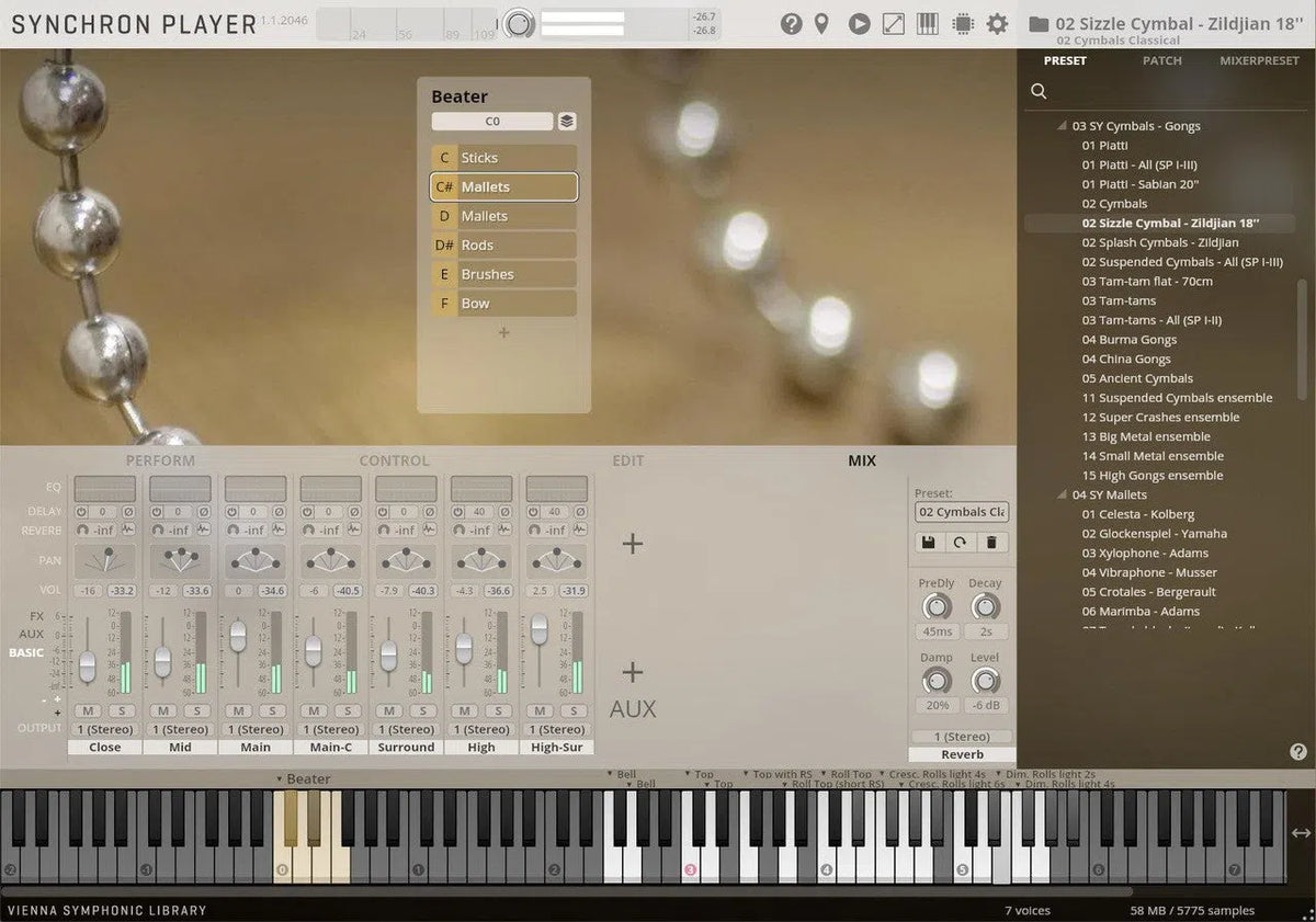 Vienna Synchron Percussion III Standard Library
