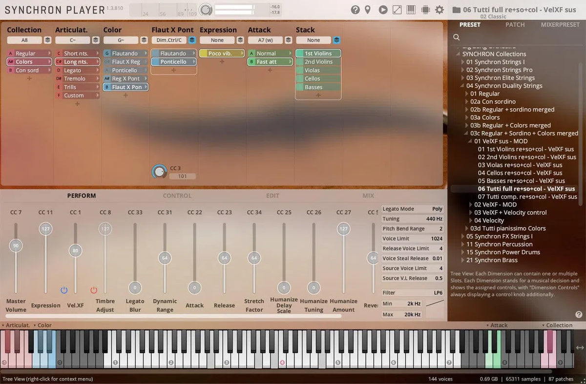 Vienna Synchron Duality Strings (Colors) Full Library