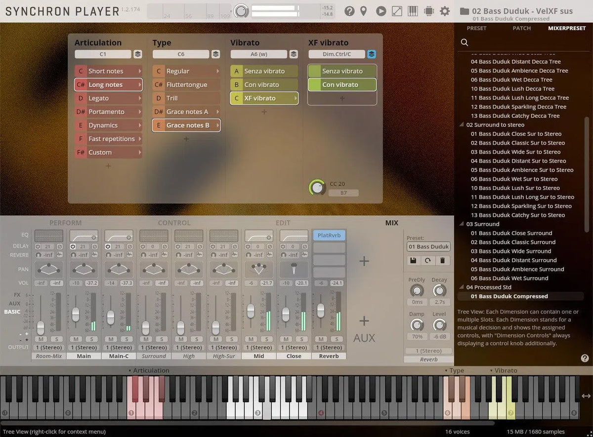 Vienna Synchron Duduks Full Library